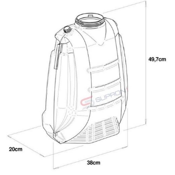 Hydronetka Löschrucksack ERGO S1